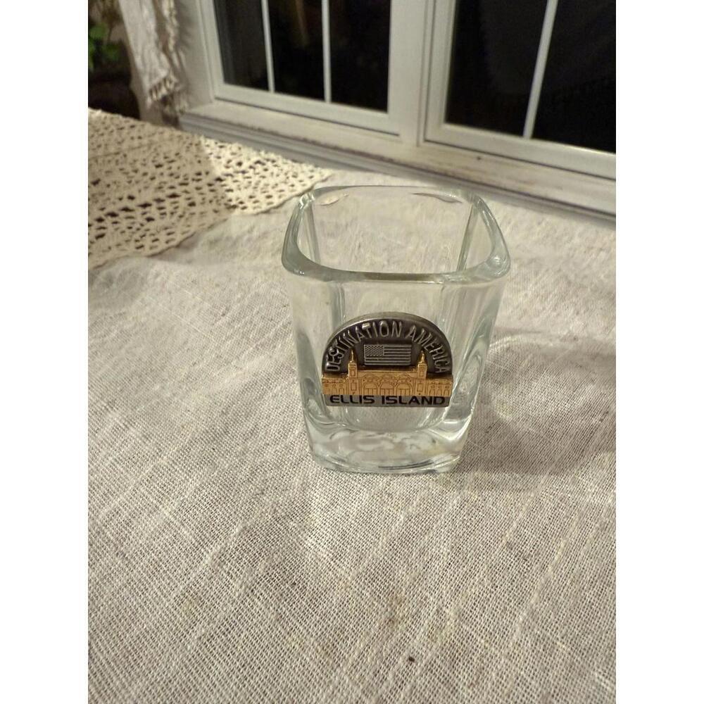 Destination American Ellis Island Shot Glass